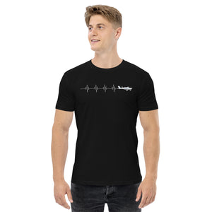 Jabiru J430 (Heartbeat) - Men's T-Shirt