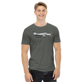 Piper Cherokee (Large Design) - Men's T-Shirt