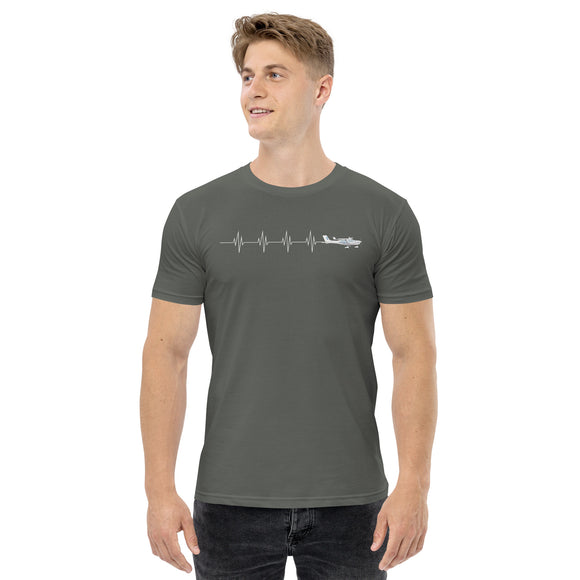 Jabiru J430 (Heartbeat) - Men's T-Shirt