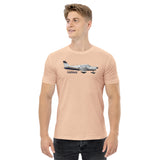 Piper Cherokee (Large Design) - Men's T-Shirt