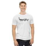 Piper Cherokee (Large Design) - Men's T-Shirt