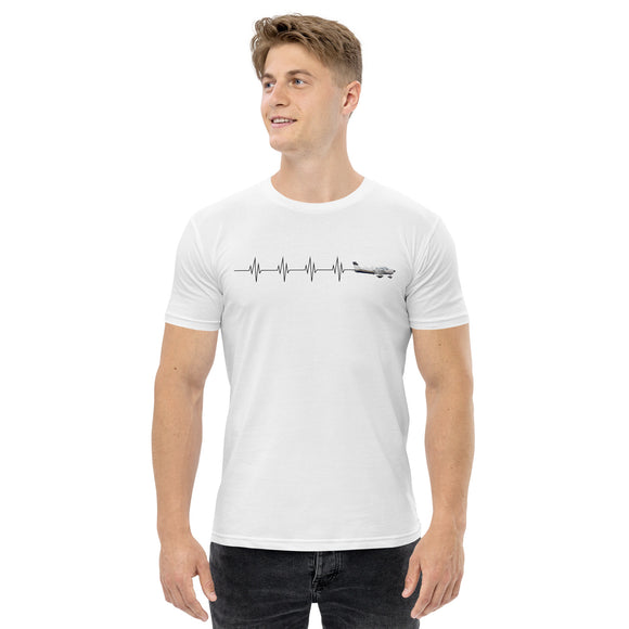 Piper Cherokee (Heartbeat) - Men's T-Shirt