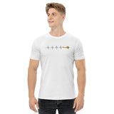 DH.82 Tiger Moth (Heartbeat) - Men's T-Shirt