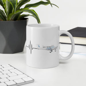 Jabiru J430 (Heartbeat) - Mug