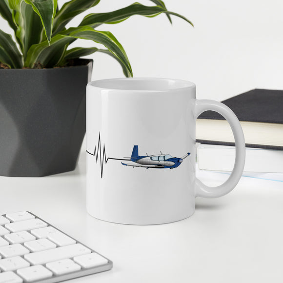 Mooney M20 (Heartbeat) - Mug