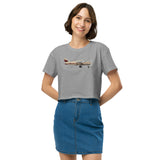 Piper Warrior (Large Design) - Women’s crop top