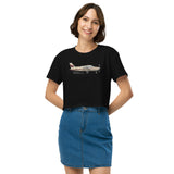 Piper Warrior (Large Design) - Women’s crop top