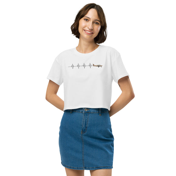 Piper Warrior (Heartbeat) - Women’s crop top