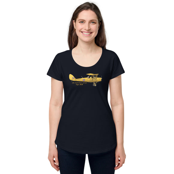 DH.82 Tiger Moth (Large Design) - Women’s T-Shirt