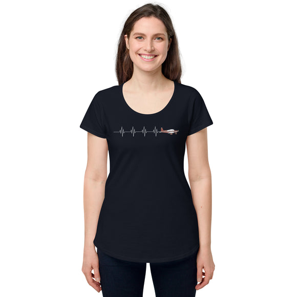 Grumman Tiger (Heartbeat) - Women’s T-Shirt