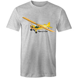 Piper J-3 Cub (Large Design) - Men's T-Shirt