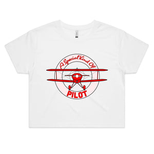 Pitts Special (Special Kind Of Pilot) - Women's Crop Tee