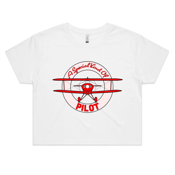 Pitts Special (Special Kind Of Pilot) - Women's Crop Tee