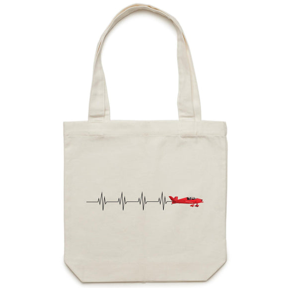 Sonex Waiex (Heartbeat) - Canvas Tote Bag