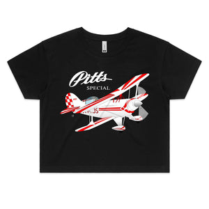 Pitts Special (Large Design) - Women's Crop Tee