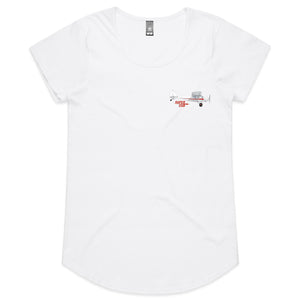 Piper Super Cub (Small Design) - Women's Scoop Neck T-Shirt