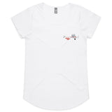 Piper Super Cub (Small Design) - Women's Scoop Neck T-Shirt