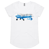 Piper Tri-Pacer (Large Design) - Women's Scoop Neck T-Shirt