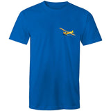 Piper J-3 Cub (Small Design) - Men's T-Shirt