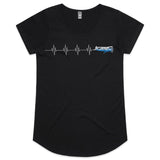 Piper Tri-Pacer (Heartbeat) - Women's Scoop Neck T-Shirt