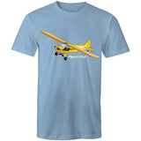 Piper J-3 Cub (Large Design) - Men's T-Shirt