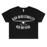 High Wing Stability - Women's Crop Tee