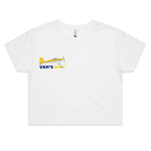 Vans RV-7 (Small Design) - Women's Crop Tee