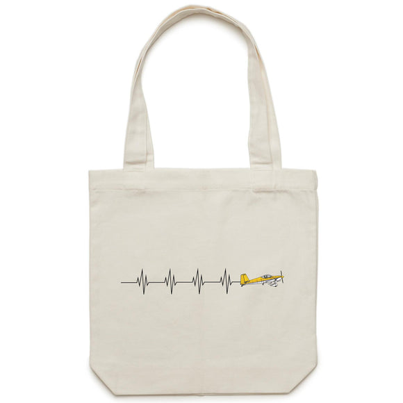 Vans RV-7 (Heartbeat) - Canvas Tote Bag