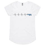 Piper Tri-Pacer (Heartbeat) - Women's Scoop Neck T-Shirt