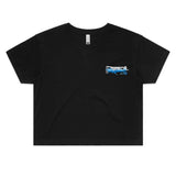 Piper Tri-Pacer (Small Design) - Women's Crop Tee