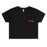 Sonex Waiex (Heartbeat) - Women's Crop Tee