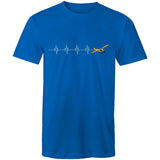 Piper J-3 Cub (Heartbeat) - Men's T-Shirt