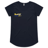 Vans RV-7 (Small Design) - Women's Scoop Neck T-Shirt