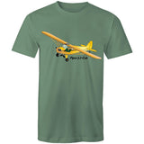 Piper J-3 Cub (Large Design) - Men's T-Shirt