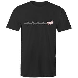 Pitts Special (Heartbeat) - Men's T-Shirt