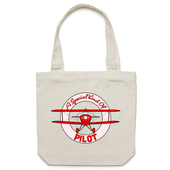 Pitts Special (Special Kind Of Pilot) - Canvas Tote Bag