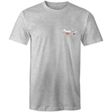 Piper Super Cub (Small Design) - Men's T-Shirt