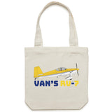 Vans RV-7 - Canvas Tote Bag