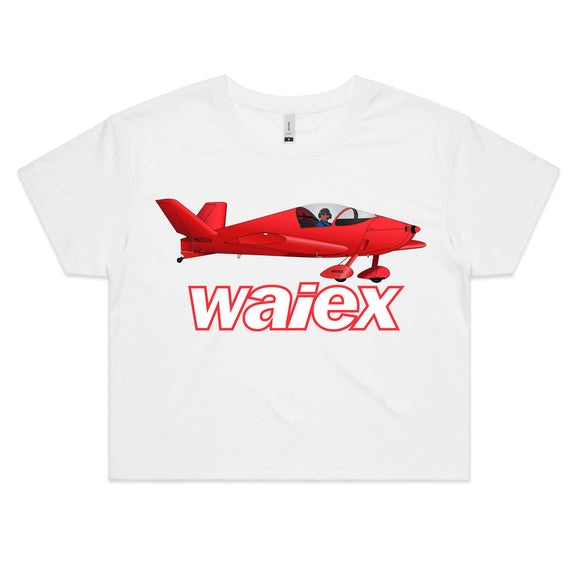 Sonex Waiex (Large Design) - Women's Crop Tee