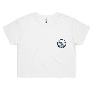 PAC CT/4B (Small Design) - Women's Crop Tee