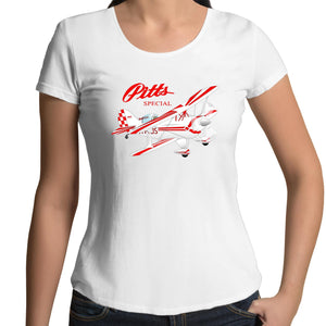 Pitts Special (Large Design) - Women's Scoop Neck T-Shirt