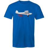 Piper Super Cub (Large Design) - Men's T-Shirt