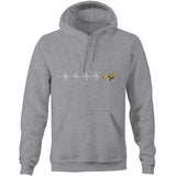 Piper J-3 Cub (Heartbeat) - Hoodie