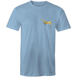 Piper J-3 Cub (Small Design) - Men's T-Shirt