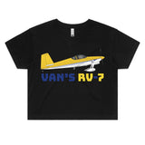 Vans RV-7 (Large Design) - Women's Crop Tee