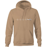 Piper Super Cub (Heartbeat) - Hoodie