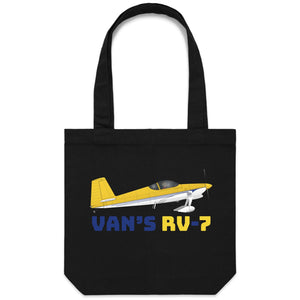 Vans RV-7 - Canvas Tote Bag