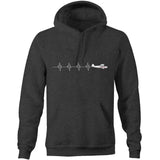 Piper Super Cub (Heartbeat) - Hoodie