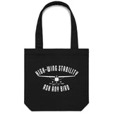 High Wing Stability - Canvas Tote Bag