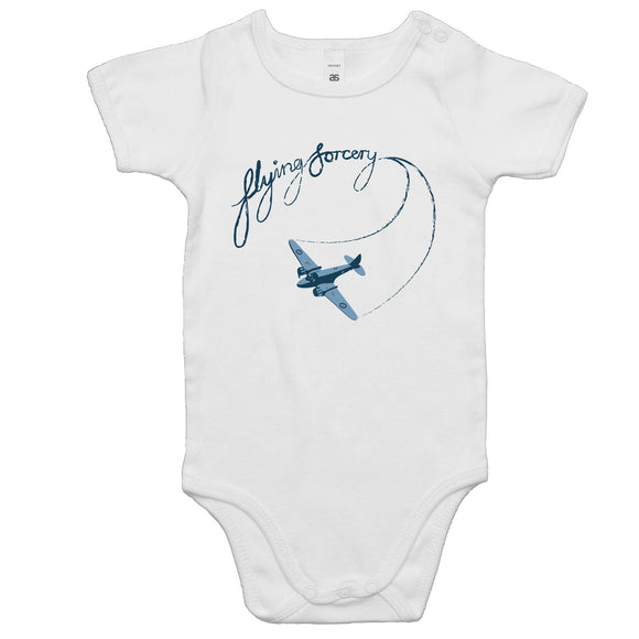 Flying Sorcery Logo - Baby Onesie Romper